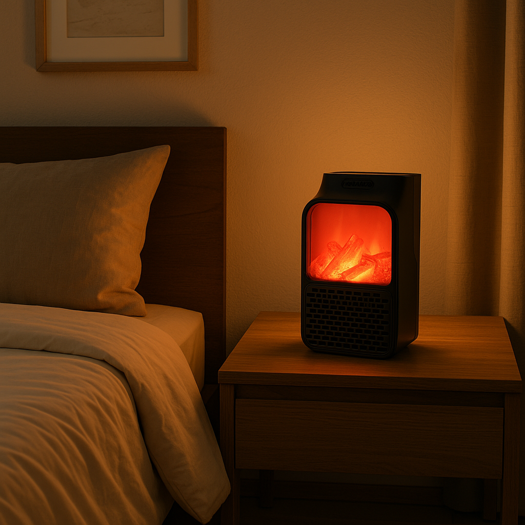 Calefactor Eléctrico ThermoBlitz™ MaxHeat Pro 5000 – Calor Inteligente con Bajo Consumo